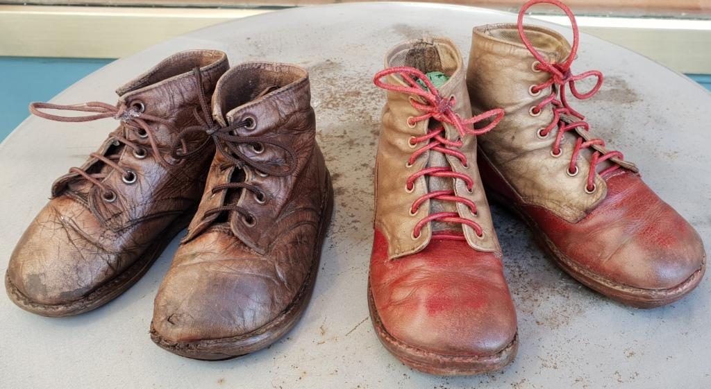 Historische Kinderschuhe - Ein Stück Zeitgeschichte.